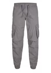 Ανδρικό Παντελόνι Jack & Jones JPSTKane JJNoah Cuffed Cargo Relaxed 12242264 Γκρι Ανδρικό Παντελόνι Jack & Jones JPSTKane JJNoah Cuffed Cargo Relaxed 12242264 Γκρι