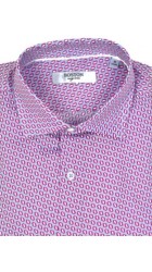 Ανδρικό Πουκάμισο με Κανονική Γραμμή Boston 200-1 Γαλάζιο