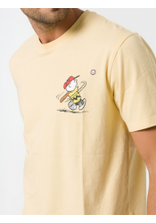 Ανδρικό T-Shirt Tiffosi 10048158-370 Κίτρινο