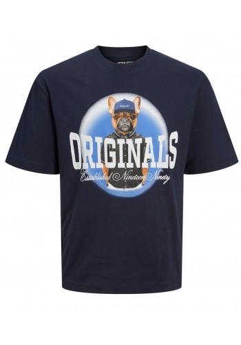 Ανδρικό T-Shirt Jack & Jones 12229290 Μπλε