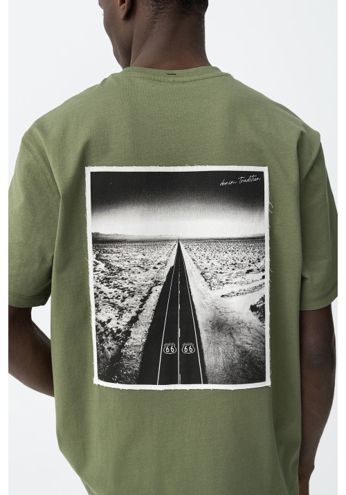 Ανδρικό T-Shirt Tiffosi 10064311-832 Green