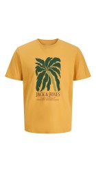 Ανδρικό T-Shirt Jack & Jones JORDOWN Tee SSCrew Neck 12286117 Golden Apricot