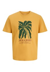 Ανδρικό T-Shirt Jack & Jones JORDOWN Tee SSCrew Neck 12286117 Golden Apricot