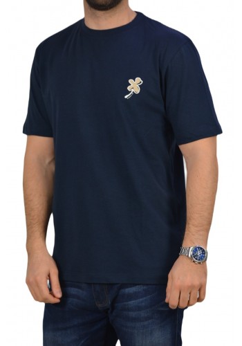 Ανδρικό T-Shirt HAMAKI-HO TE214H Μπλε