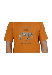 Aνδρικό T-Shirt HAMAKI-HO TE213H Πορτοκαλί