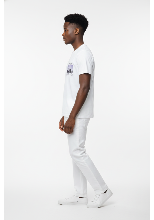 Ανδρικό T-Shirt Tiffosi Kyler 10063239-001 Λευκό