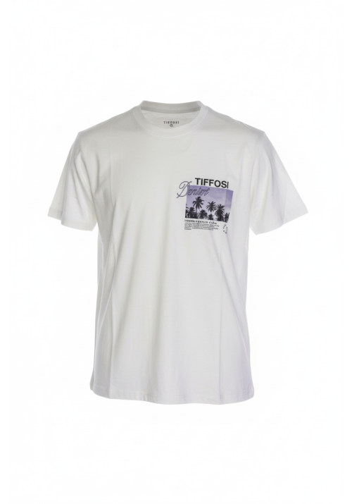 Ανδρικό T-Shirt Tiffosi Kyler 10063239-001 Λευκό