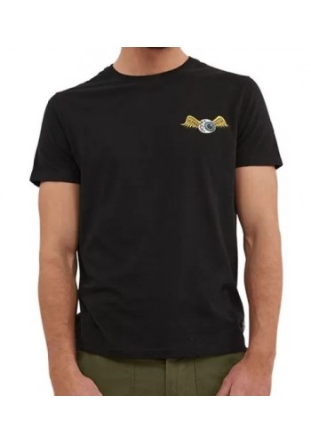 Ανδρικό T-Shirt με Στάμπα στην Πλάτη Von Dutch VD-1-TSC-EYE-NR Μαύρο