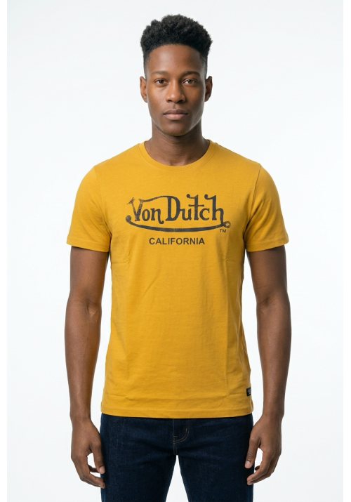 Ανδρικό T-Shirt Von VD/P/1/TR/FIRST/6A Yellow