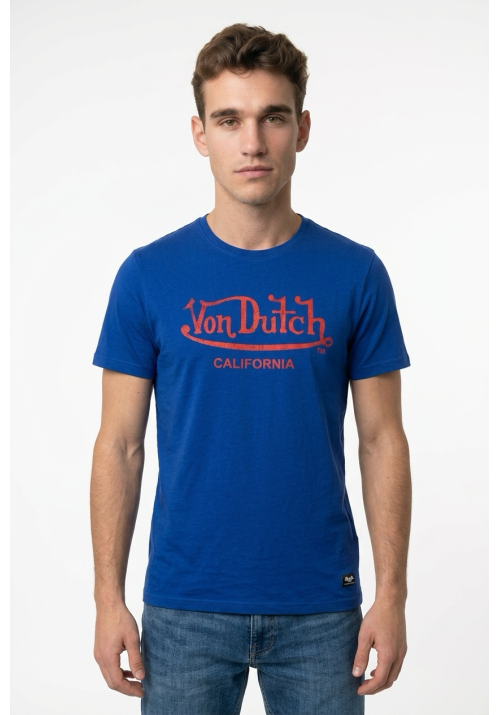 Ανδρικό T-Shirt Von VD/P/1/TR/FIRST/6B  Blue