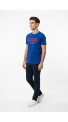 Ανδρικό T-Shirt Von VD/P/1/TR/FIRST/6B  Blue