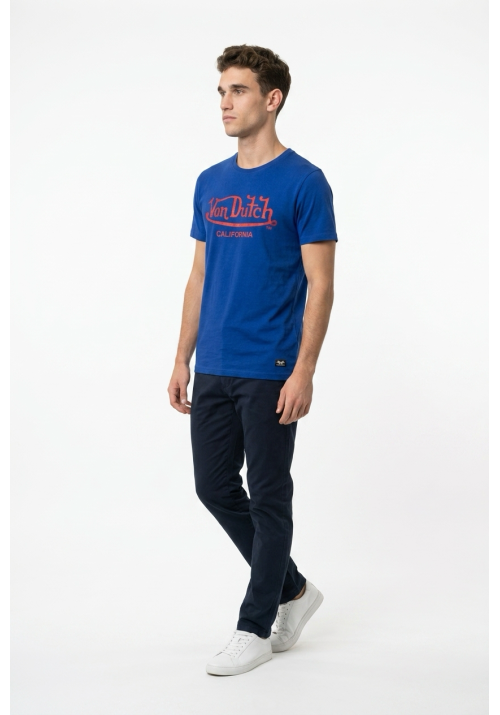 Ανδρικό T-Shirt Von VD/P/1/TR/FIRST/6B  Blue
