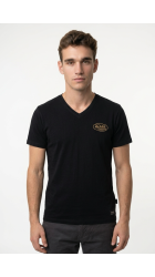 Ανδρικό T-Shirt Von VD/1/TV/HOT/NR Μαύρο