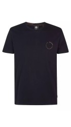 Ανδρικό T-Shirt Petrol M-3050-TSR609-9111 Μαύρο