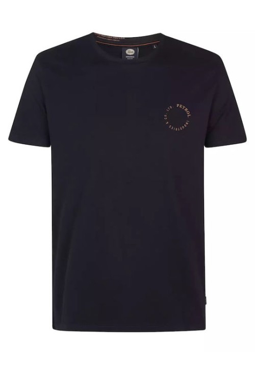 Ανδρικό T-Shirt Petrol M-3050-TSR609-9111 Μαύρο