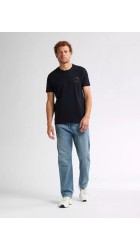 Ανδρικό T-Shirt Petrol M-3050-TSR609-9111 Μαύρο