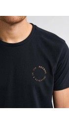 Ανδρικό T-Shirt Petrol M-3050-TSR609-9111 Μαύρο