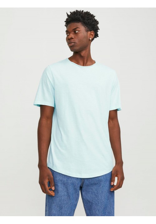 Ανδρικό T-Shirt Jack & Jones JJEBasher TEE O-Neck SS Noos 12182498  Soothing Sea