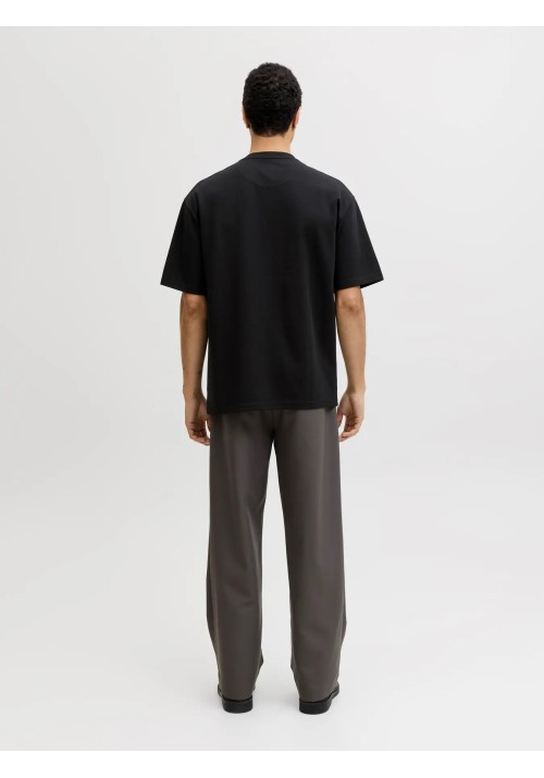 Ανδρικό T-Shirt Jack & Jones JPRBLAETHAN SS LOGO TEE 12292340 Μαύρο