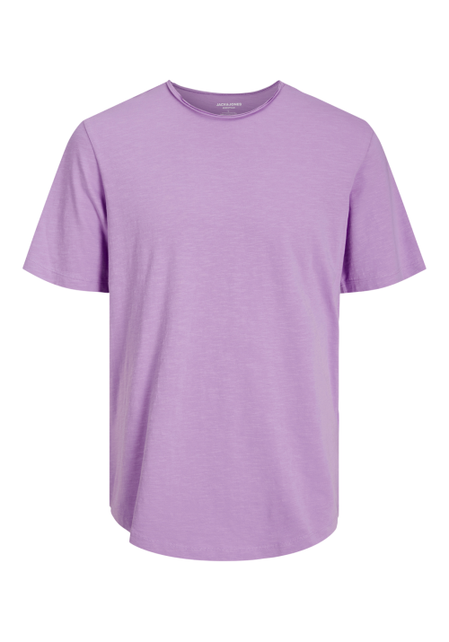 Ανδρικό T-Shirt Jack & Jones JJEBasherTee O-Neck SS Noos 12182498 Purple Rose