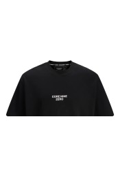 Ανδρικό T-Shirt Jack & Jones Jcocnz Berlin Graphik  Cutout Tee Crew Neck  12274242 Μαύρο