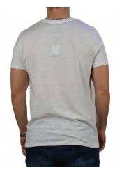 Ανδρικό T-Shirt Sublevel H16022W22423A Λευκό