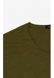 Ανδρικό T-Shirt Gianni Lupo GL1053F Λαδί