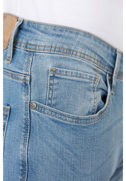 Ανδρικό Παντελόνι Τζιν Slim Fit Tiffosi Liam 10025712-137 Γαλάζιο