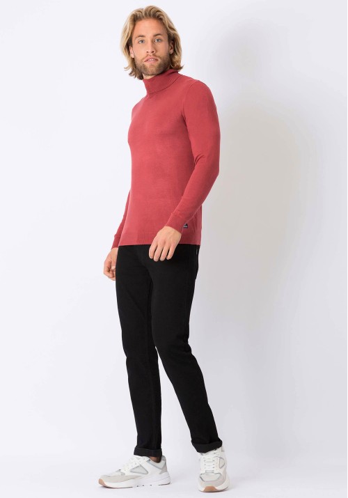 Ανδρικό Παντελόνι Τζιν Comfort Fit Tiffosi Leo 10031744-48 Μαύρο