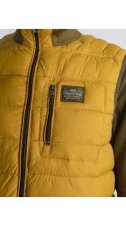 Ανδρικό Αμάνικο Μπουφάν Petrol M-3030-WST107-1101 Puffer Κίτρινο