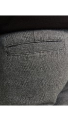 Ανδρικό Παντελόνι Slim Fit Jack & Jones JPSTMarco JJHenry Chino SN 12260906 Grey Melange