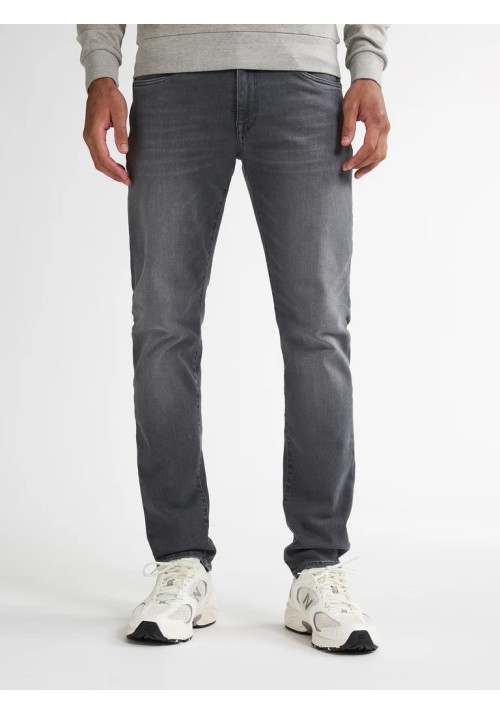 Ανδρικό Παντελόνι Τζιν Slim Fit Petrol Seaham 7554.9708 Γκρί