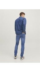 Ανδρικό Παντελόνι Τζιν Slim Fit Jack & Jones JJIGlenn JJOriginal SQ 223 Noos 12243592 Μπλε