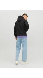 Ανδρικό Μπουφάν Jack & Jones JJEBasic Softshell Hood Noos 12236300 Μαύρο