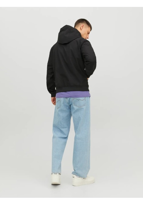 Ανδρικό Μπουφάν Jack & Jones JJEBasic Softshell Hood Noos 12236300 Μαύρο