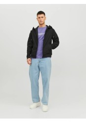 Ανδρικό Μπουφάν Jack & Jones JJEBasic Softshell Hood Noos 12236300 Μαύρο