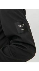 Ανδρικό Μπουφάν Jack & Jones JJEBasic Softshell Hood Noos 12236300 Μαύρο