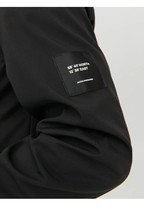 Ανδρικό Μπουφάν Jack & Jones JJEBasic Softshell Hood Noos 12236300 Μαύρο