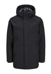 Ανδρικό Μπουφάν Παρκά Jack & Jones JJEkeen Parka SN 12258403 Μαύρο