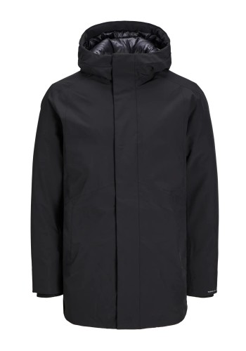 Ανδρικό Μπουφάν Παρκά Jack & Jones JJEkeen Parka SN 12258403 Μαύρο