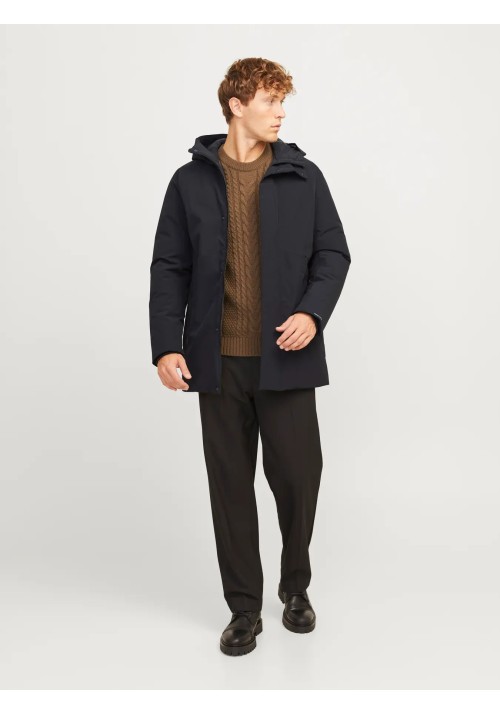 Ανδρικό Μπουφάν Παρκά Jack & Jones JJEkeen Parka SN 12258403 Μαύρο