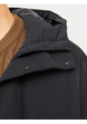 Ανδρικό Μπουφάν Παρκά Jack & Jones JJEkeen Parka SN 12258403 Μαύρο