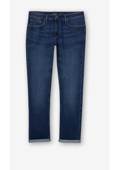 Ανδρικό Παντελόνι Τζιν Tiffosi Comfort Fit Leo 10053506-181 E1032 Blue