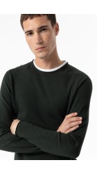 Ανδρικό Πλεκτό Βαμβακερό Tiffosi Alabastro 10059036-894 Πράσινο