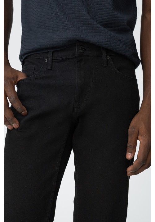 Ανδρικό Τζιν Παντελόνι Tiffosi Comfort Fit Leo 10031744-48 Μαύρο