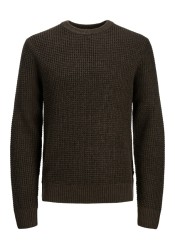 Ανδρικό Πλεκτό Jack & JonesJJGlobal Knit Crew Neck12287594 Delicioso-Twisted Ανδρικό Πλεκτό Jack & JonesJJGlobal Knit Crew Neck12287594 Delicioso-Twisted