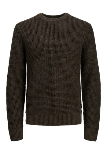 Ανδρικό Πλεκτό Jack & JonesJJGlobal Knit Crew Neck12287594 Delicioso-Twisted