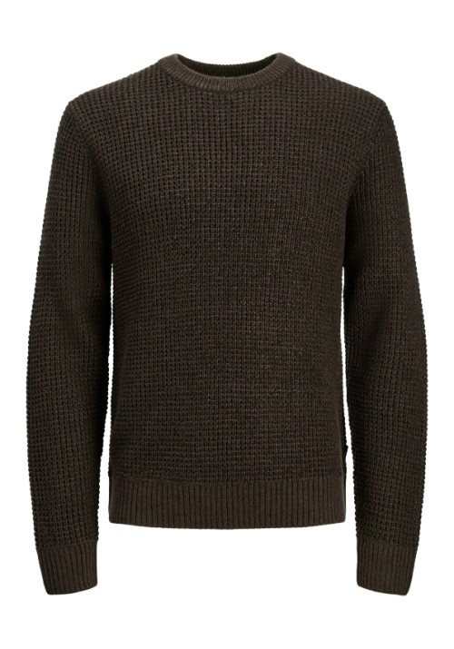Ανδρικό Πλεκτό Jack & JonesJJGlobal Knit Crew Neck12287594 Delicioso-Twisted