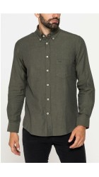 Ανδρικό Πουκάμισο Φανέλα Carrera 00213B-1221X-799 Λαδί