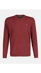 Ανδρικό Πλεκτό Βαμβακερό Lerros 2495004-363 N.O.S. Μπoρντό